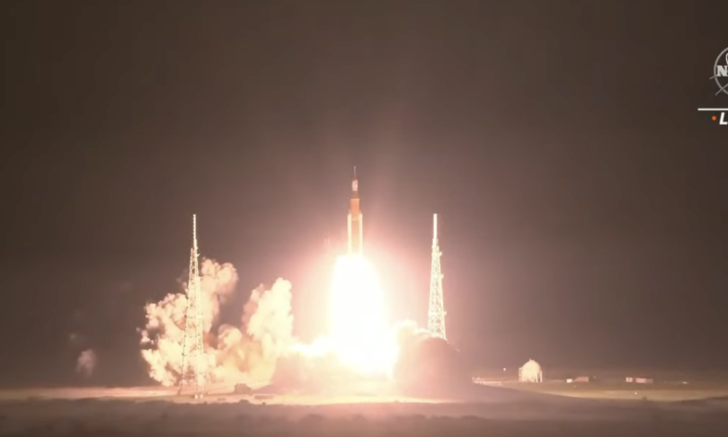 Missione Artemis, un pezzetto di Italia vola verso la Luna