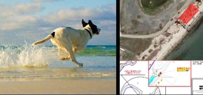 Capoterra, una nuova area in spiaggia dedicata agli amici a quattro zampe