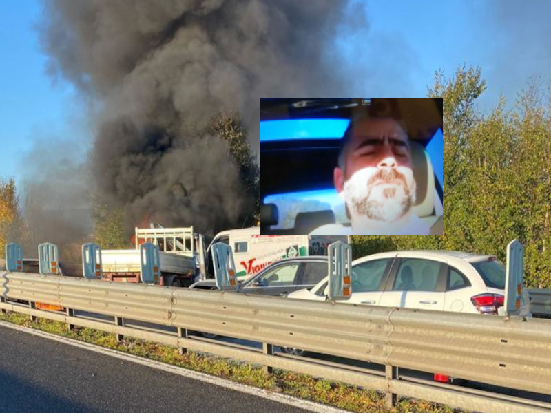 Maurizio di Sinnai, a pochi metri dal portavalori assaltato: “All’inizio sembrava un semplice incidente”