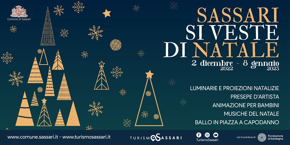 Torna il Natale a Sassari tra luci ed eventi