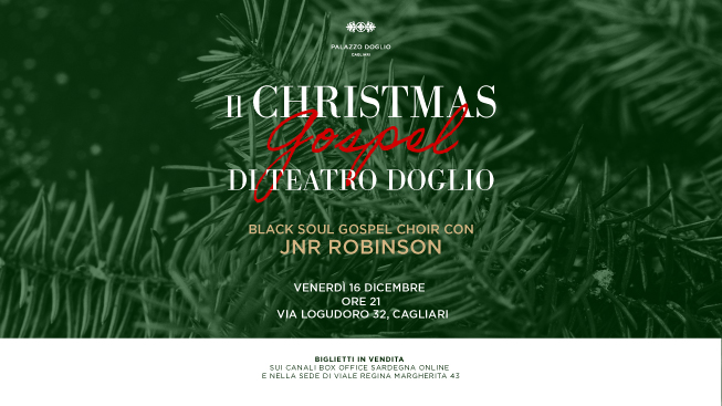 Junior Robinson con il black soul gospel choir al teatro Doglio
