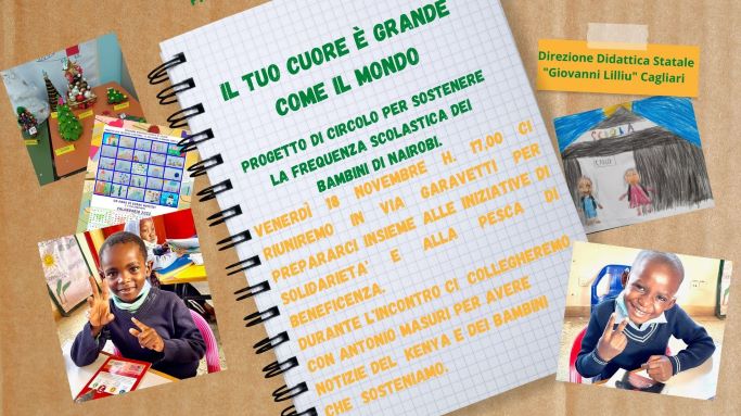 La scuola “G. LILLIU” di via Garavetti a Cagliari rafforza il legame con la scuola “Little Prince” a Kibera – Nairobi