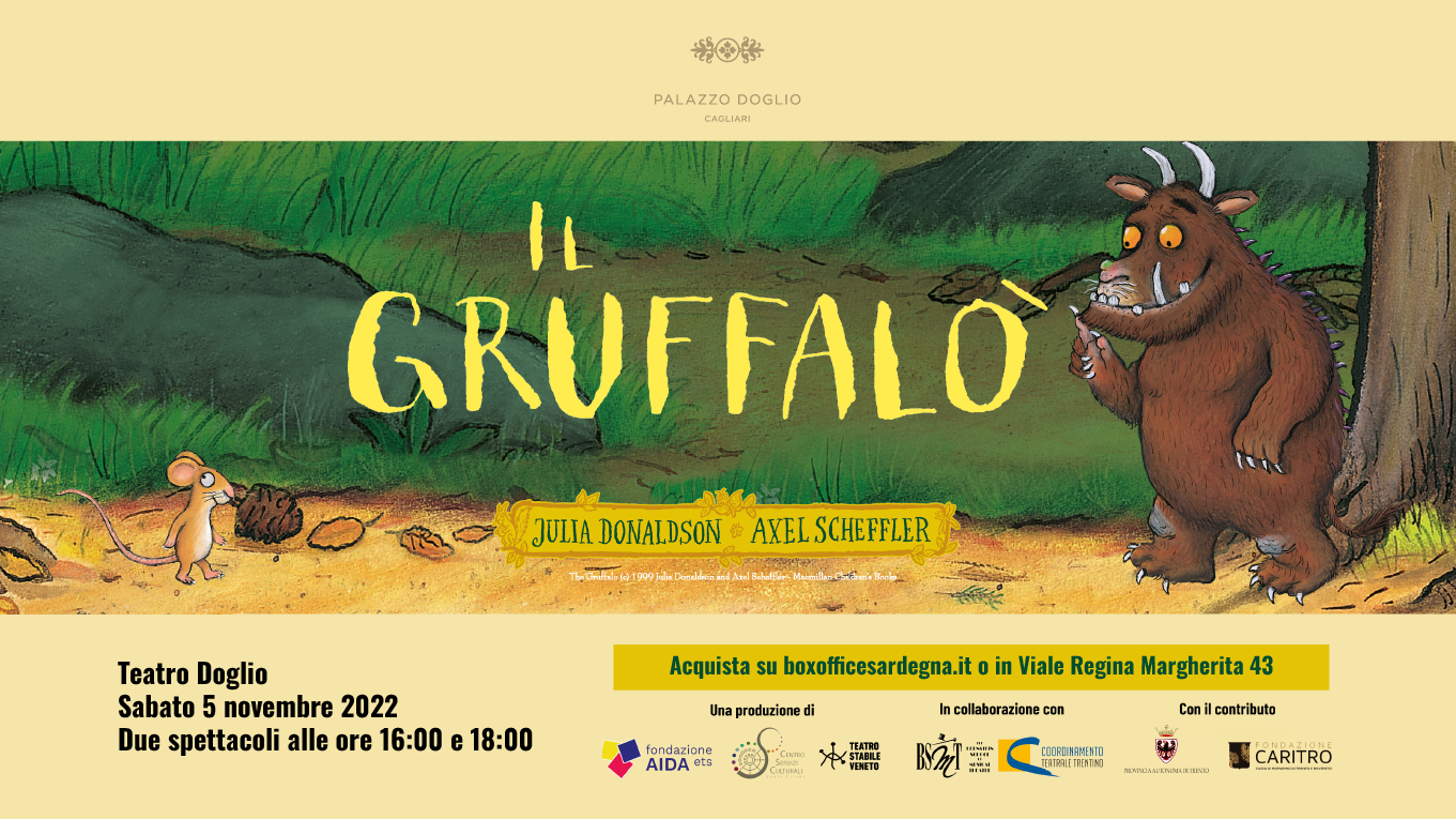 Due sold out per il sabato del Gruffalò al Teatro Doglio di Cagliari