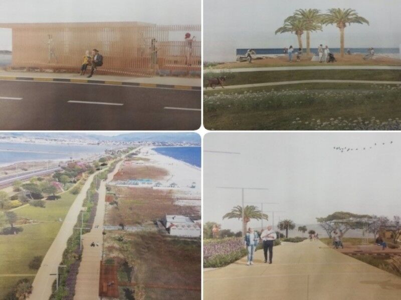 Quartu, il nuovo Poetto realizzato da un’impresa sarda: parcheggio alberato e piste per runner e ciclisti