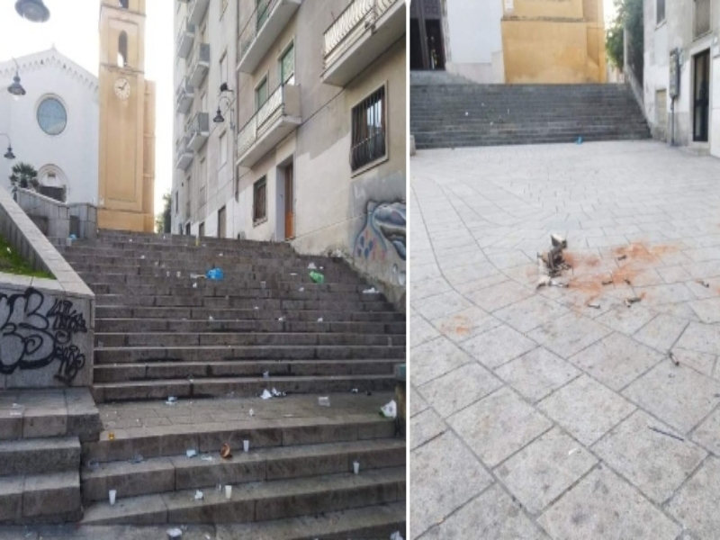 Cagliari, Halloween da incubo alla Marina: urla disumane e petardi sino all’alba