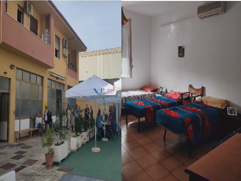 Cagliari, letti e pasti sicuri per senzatetto e famiglie bisognose: apre l’help center dietro la stazione