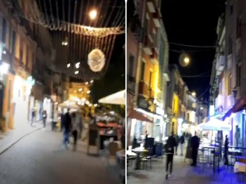 Luminarie accese a Cagliari, polemiche a Stampace: «Il Corso diviso tra movida e “tristura” »
