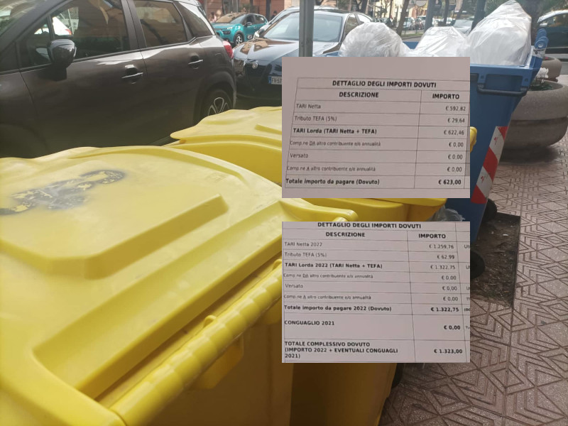 Cagliari, Tari più salata per gelaterie e uffici: tassa sui rifiuti raddoppiata anche senza conguagli