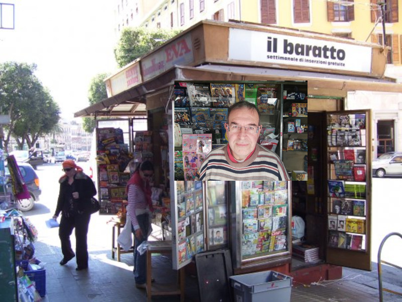 Cagliari, l’ultima rivista da Vasco: chiude dopo 68 anni l’edicola di via Santa Margherita