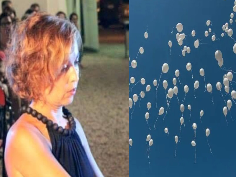 Tortolì, palloncini bianchi e tanti alunni in lacrime per l’addio a Beatrice Ubaldi