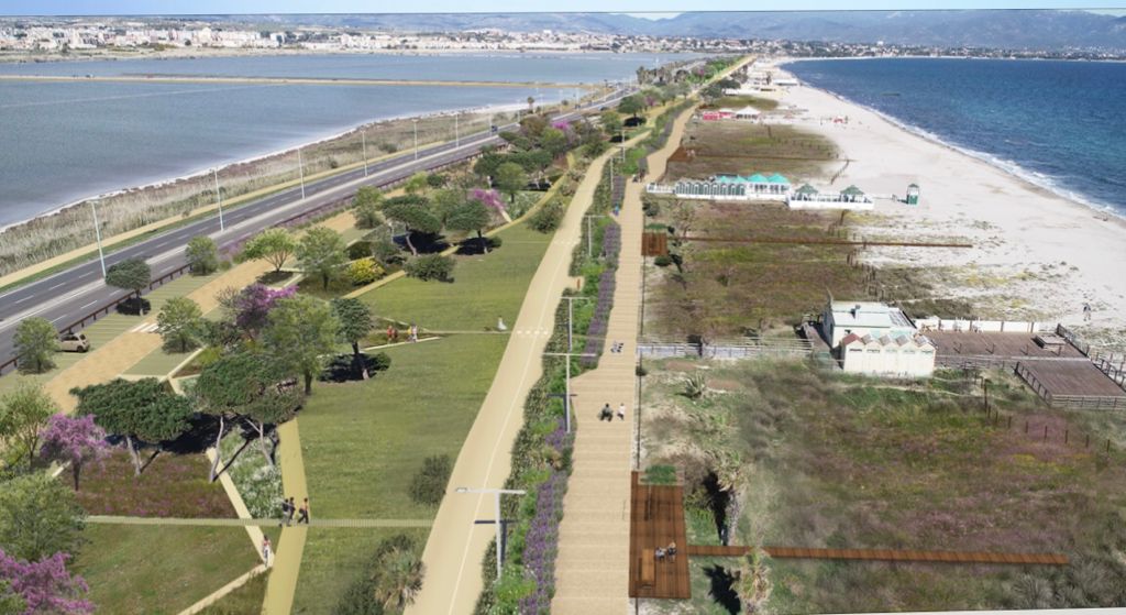 Poetto sicuro, nessuna bomba nascosta nel lungomare di Quartu: restyling ai nastri di partenza