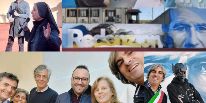 Monserrato, da una parete degradata a un murale di Manu Invisible