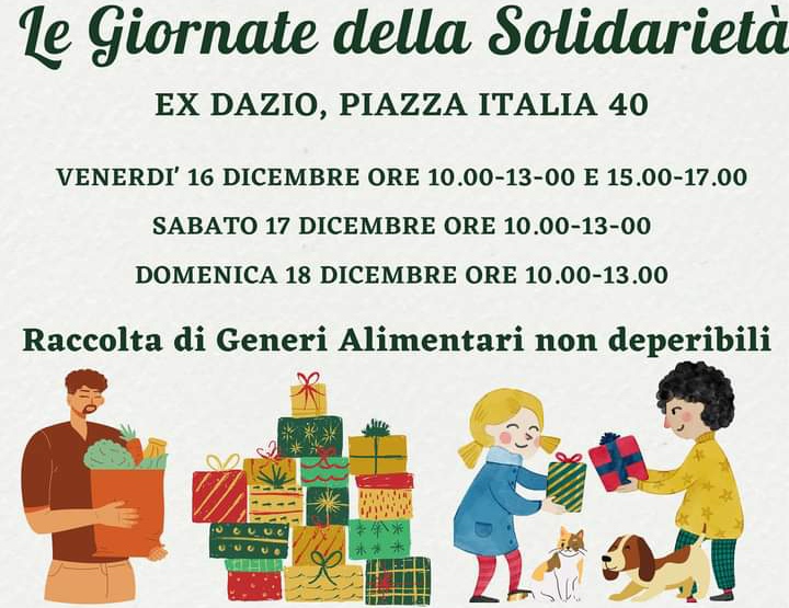 Cagliari, beni di prima necessità per le famiglie in difficoltà: a Pirri “Le giornate della solidarietà”