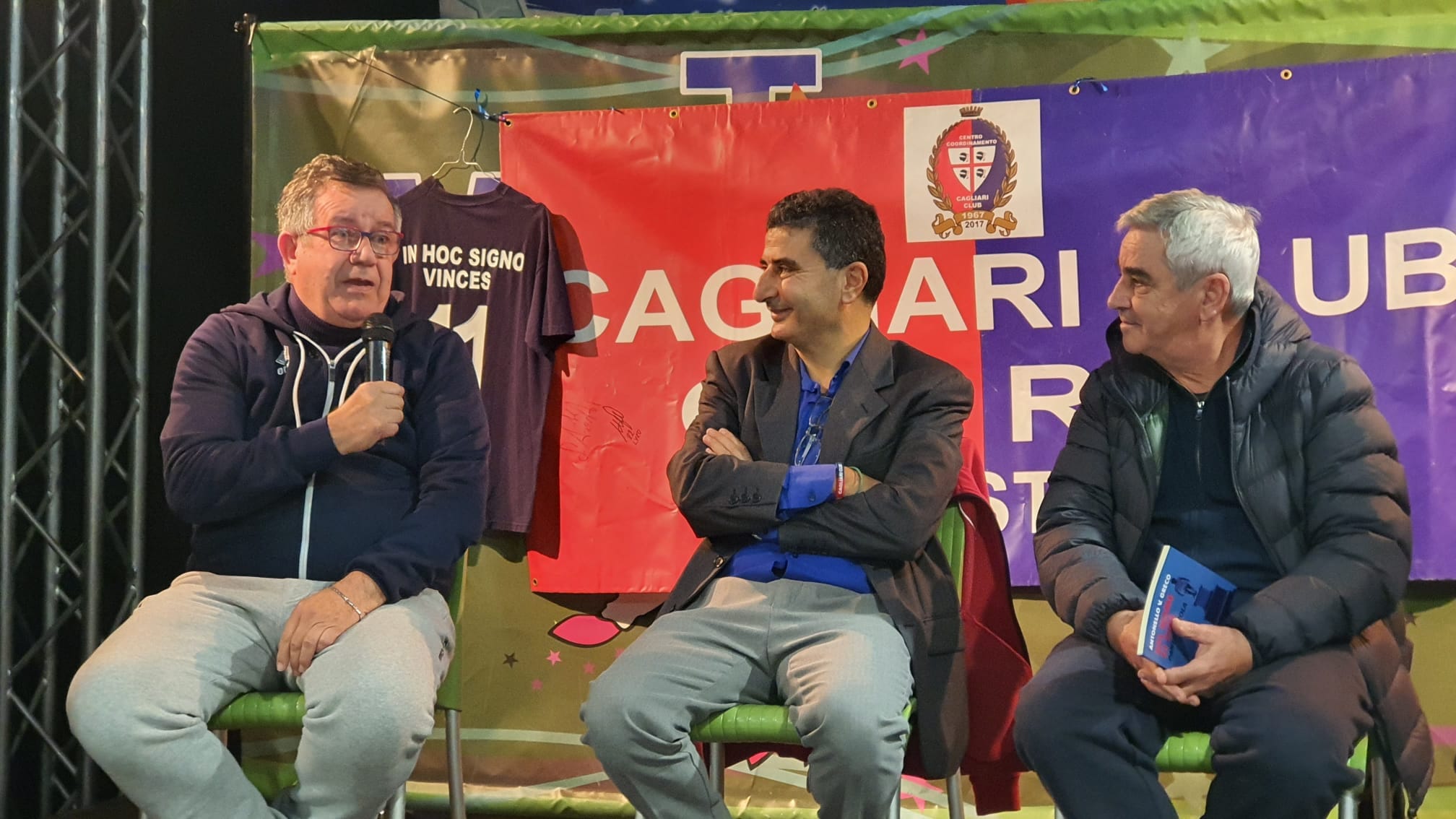 “Ci vuole coraggio a essere tifosi del Cagliari ma io amo quei colori”