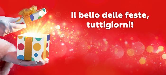 Il Natale dei supermercati Tuttigiorni fa vivere ai propri clienti il bello delle feste