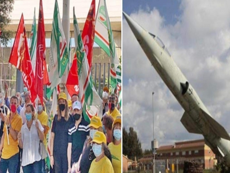 Decimomannu, addetti alle pulizie della base beffati: “Stipendi tagliati del 25%”