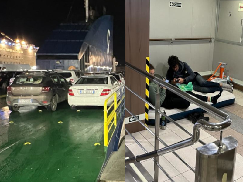 L’incubo sulla Civitavecchia-Cagliari della Grimaldi: “Passeggeri costretti a mangiare al freddo e disabili senza cabine”