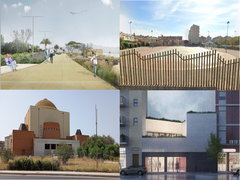 Biblioteca e Poetto nuovi, polo sportivo a Sa Forada e primo teatro: Quartu cambia con 30 milioni