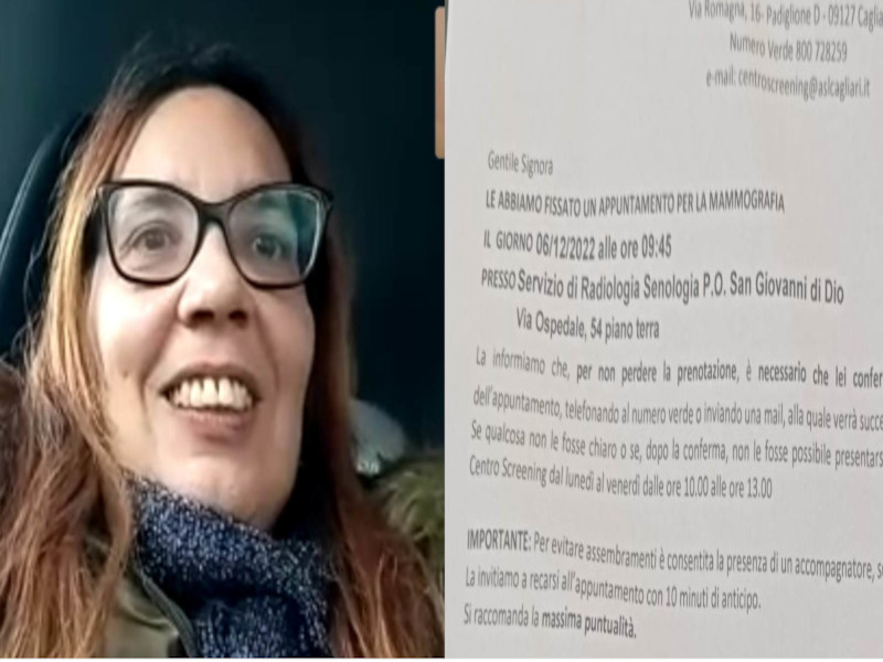 Cagliari, la mammografia gratis è il 7 dicembre: “Lettera dell’Asl ricevuta dopo due settimane”