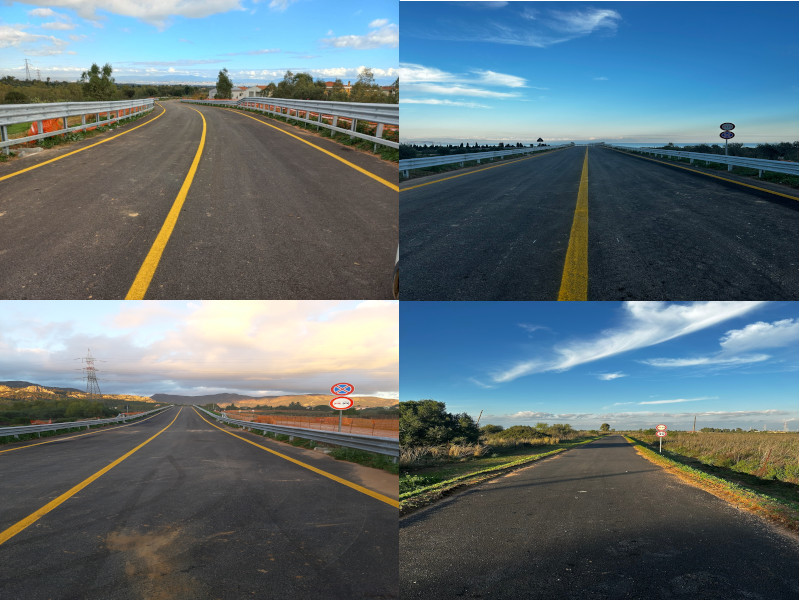 Svolta per la Ss 195, aperti 3 nuovi cavalcavia e una strada: “Traffico più snello”