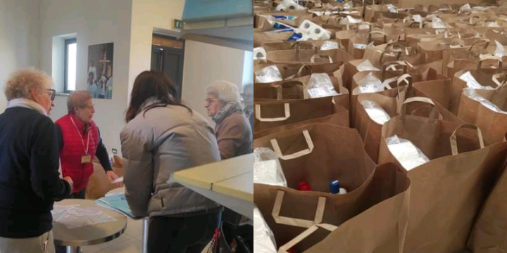 Natale per tutti a Cabras, 155 pacchi per altrettante famiglie grazie alla solidarietà dei cittadini