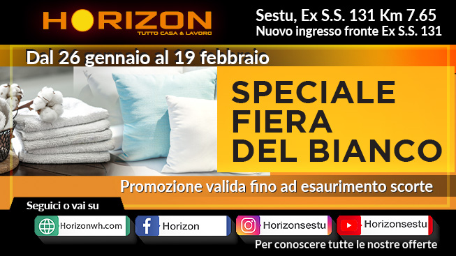 Speciale Fiera del Bianco Horizon