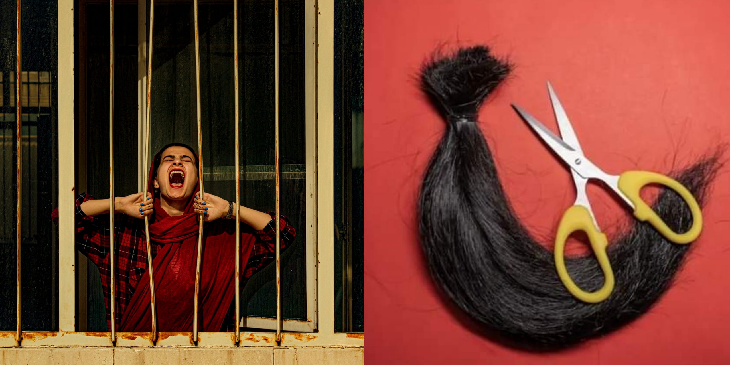 Lotta per i diritti umani, protesta degli studenti a Guspini: una ciocca di capelli da spedire all’Iran