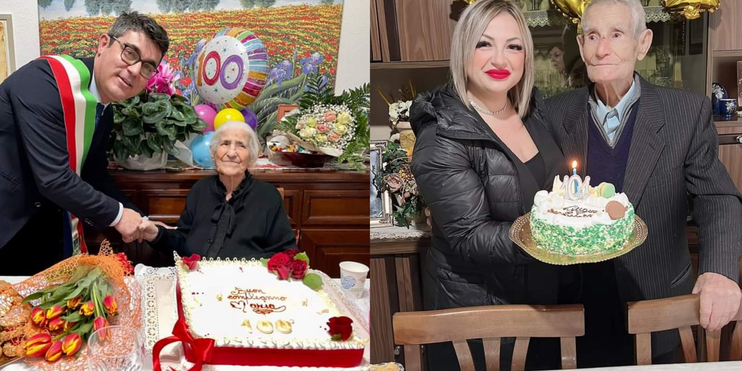 Sardegna, terra di centenari: due compleanni speciali per Sebastiano Casula e Maria Gusai