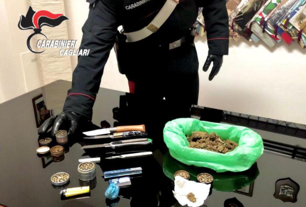 Droga e armi tra i clienti di locali notturni, 4 persone denunciate tra Sanluri e Guasila