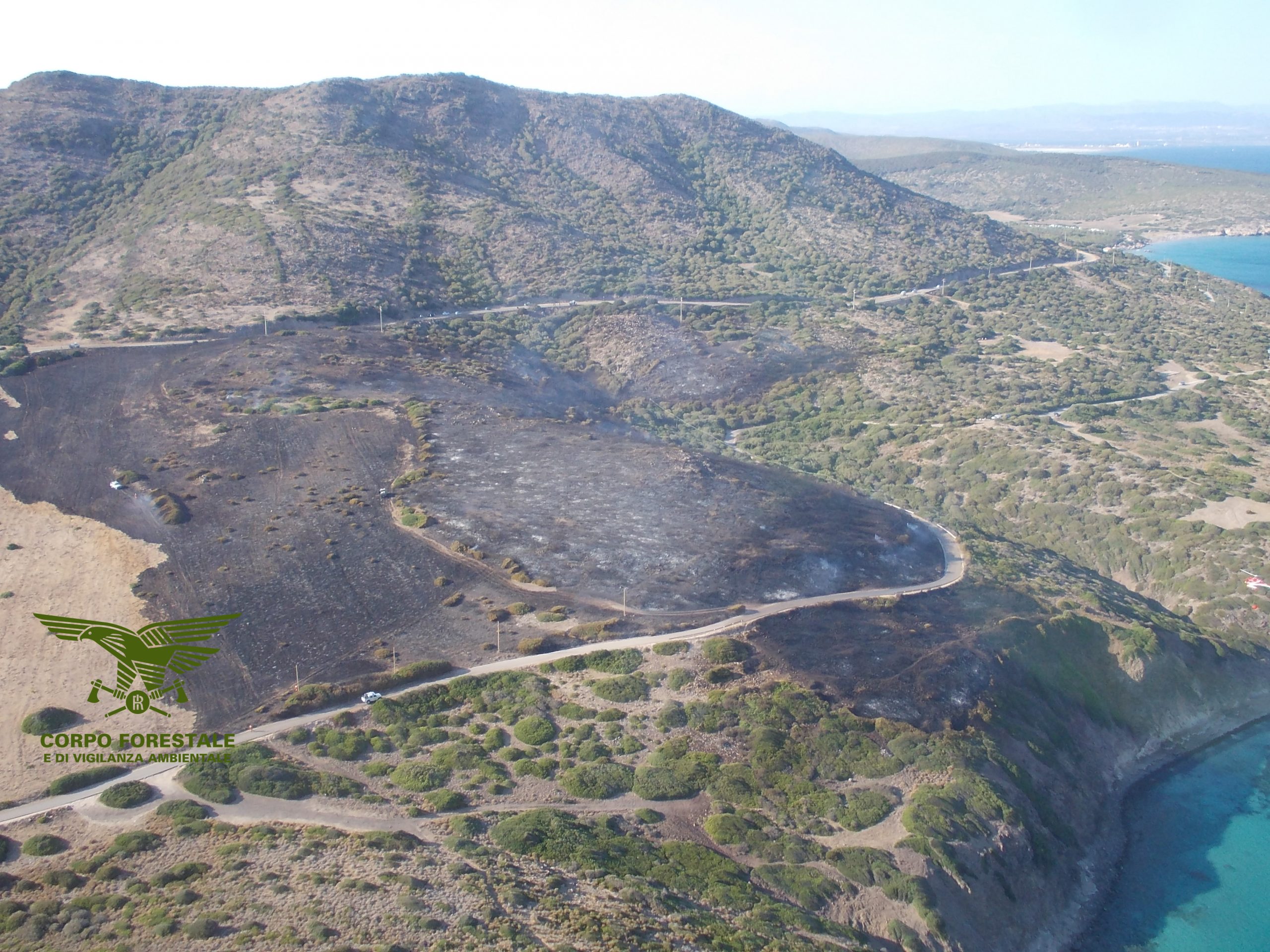 Bruciò 15 ettari a Sant’Antioco: piromane condannato a 6 anni di carcere