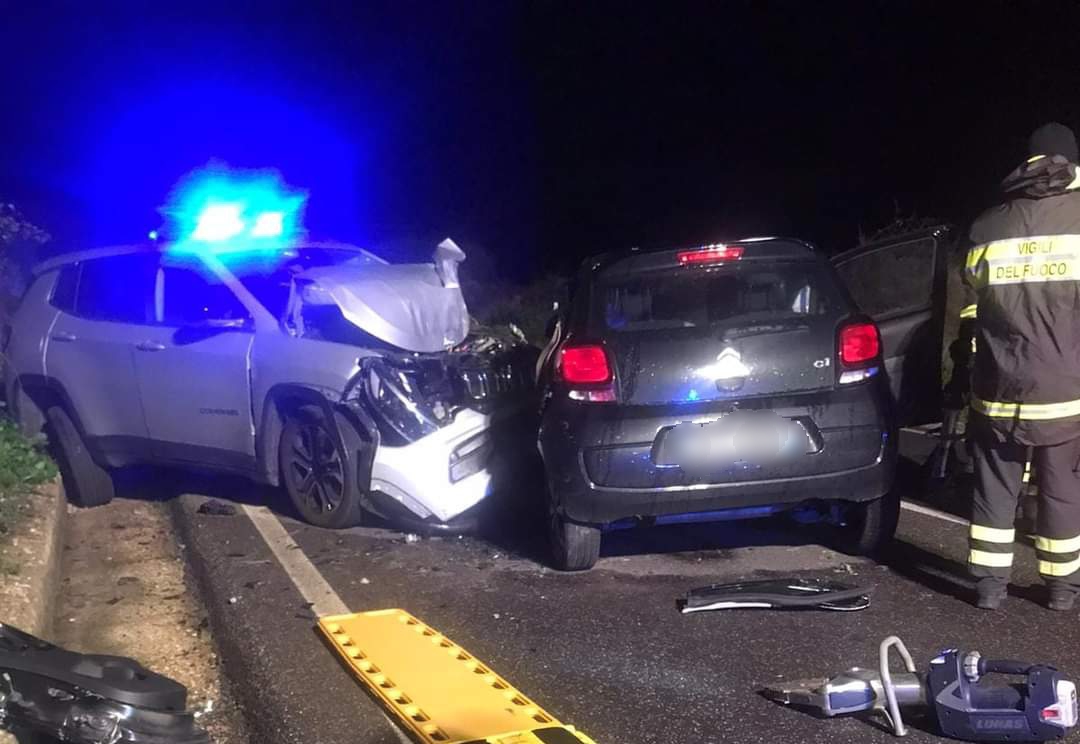 Scontro fatale Citroen-Suv al bivio per Uri, muore sul colpo a 23 anni Antonio Serra