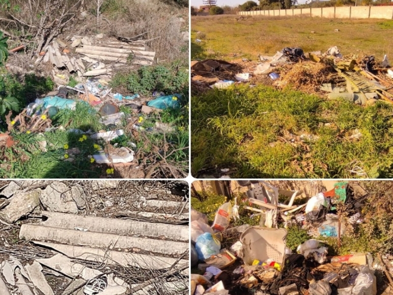 Incivili scatenati nelle campagne di Quartu: “Tanta spazzatura e tonnellate di eternit”