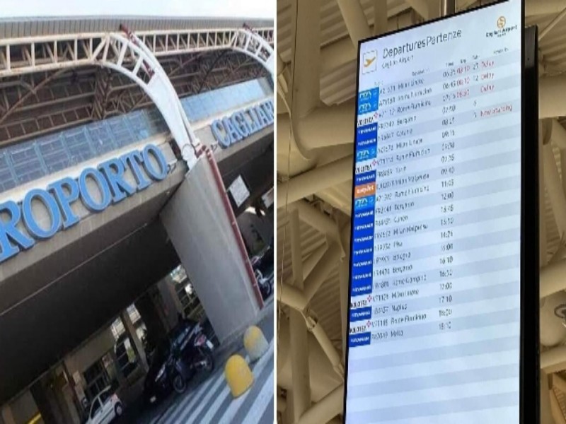 Il ghiaccio avvolge le ali, voli in ritardo e grossi disagi all’aeroporto di Elmas