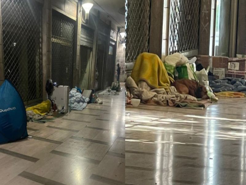 Cagliari, bivacco di sbandati nelle gallerie Ormus: “Noi residenti tra urla e pericoli”