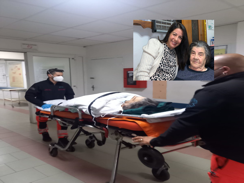 Fratturata e mai operata a Carbonia, 91enne portata dai parenti al Brotzu: “Speriamo di salvarla”