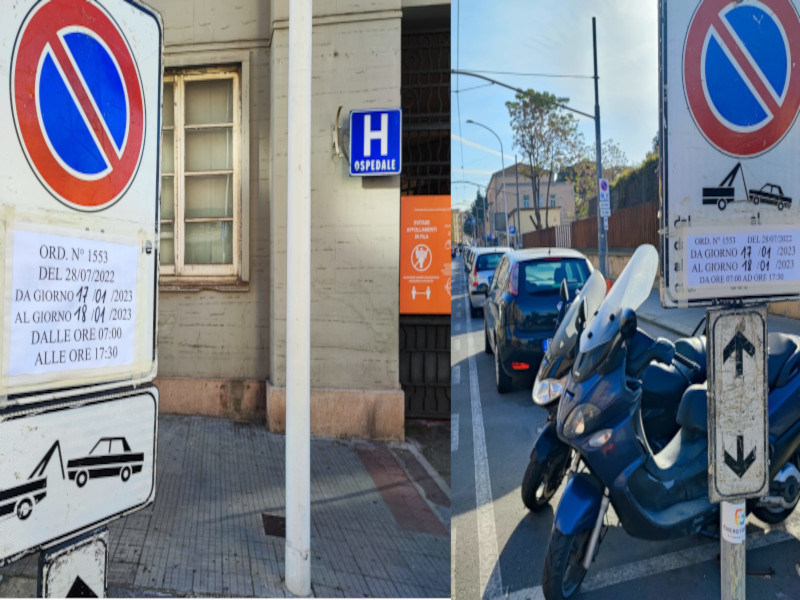 Cagliari, parcheggi vietati e dipendenti del Ss. Trinità furiosi: “Non possiamo più parcheggiare”