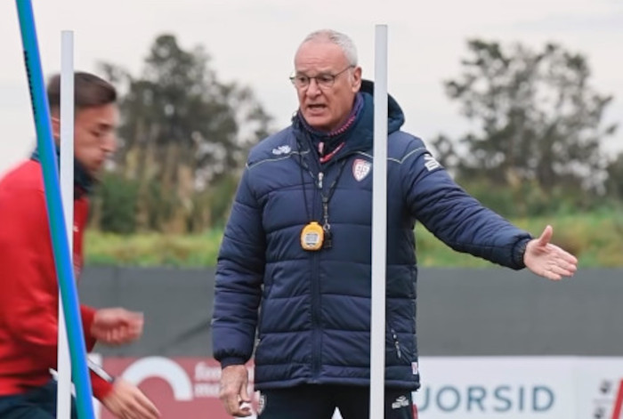 Ranieri super grintoso, show in allenamento: “Si vive adesso, pensate già a sabato”