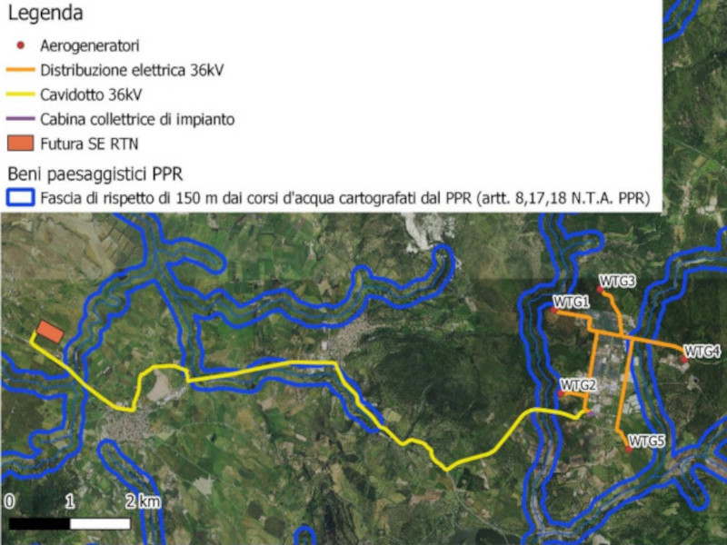 Parco eolico con pale alte 206 metri a Perd’e Cuaddu: “No di Isili, Genoni, Nurallao e Nuragus”