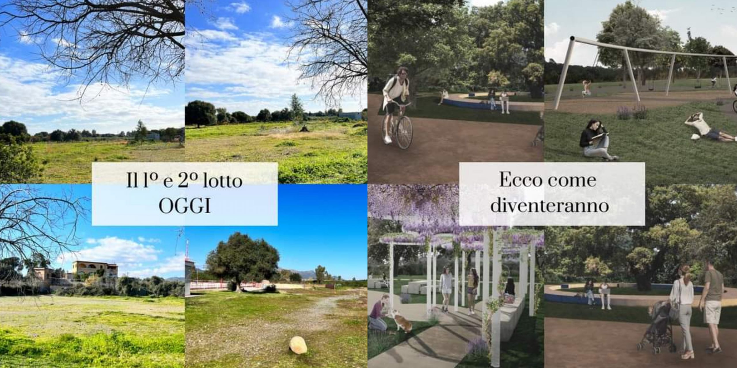 Pula, il grande parco fluviale diventa realtà: 10 ettari immersi nella natura