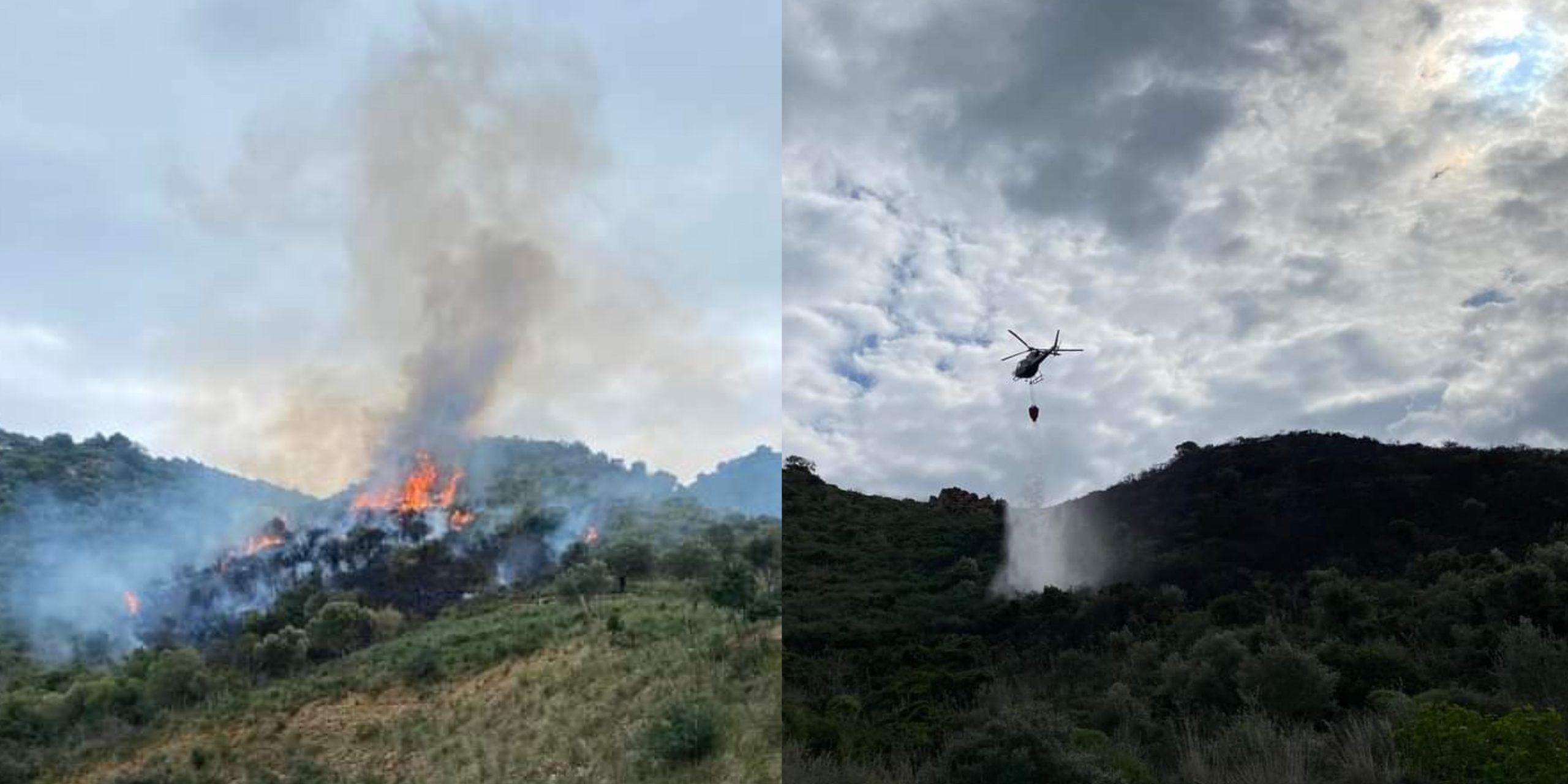 Paura a Sarroch, alcuni malviventi rubano legna e appiccano un incendio