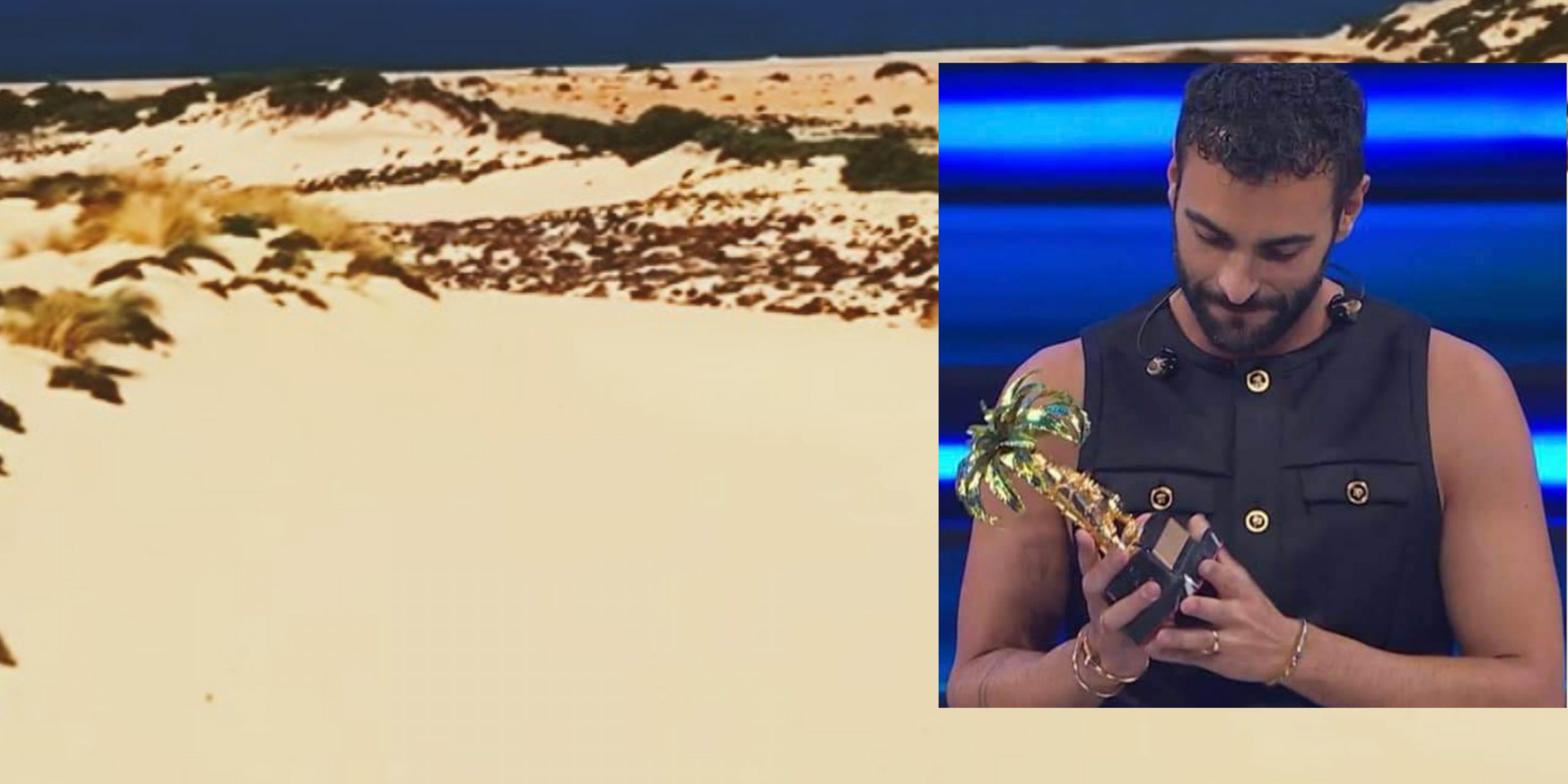 Mengoni trionfa a Sanremo e Arbus esulta: 9 milioni di visualizzazioni per il videoclip girato alle dune di Piscinas