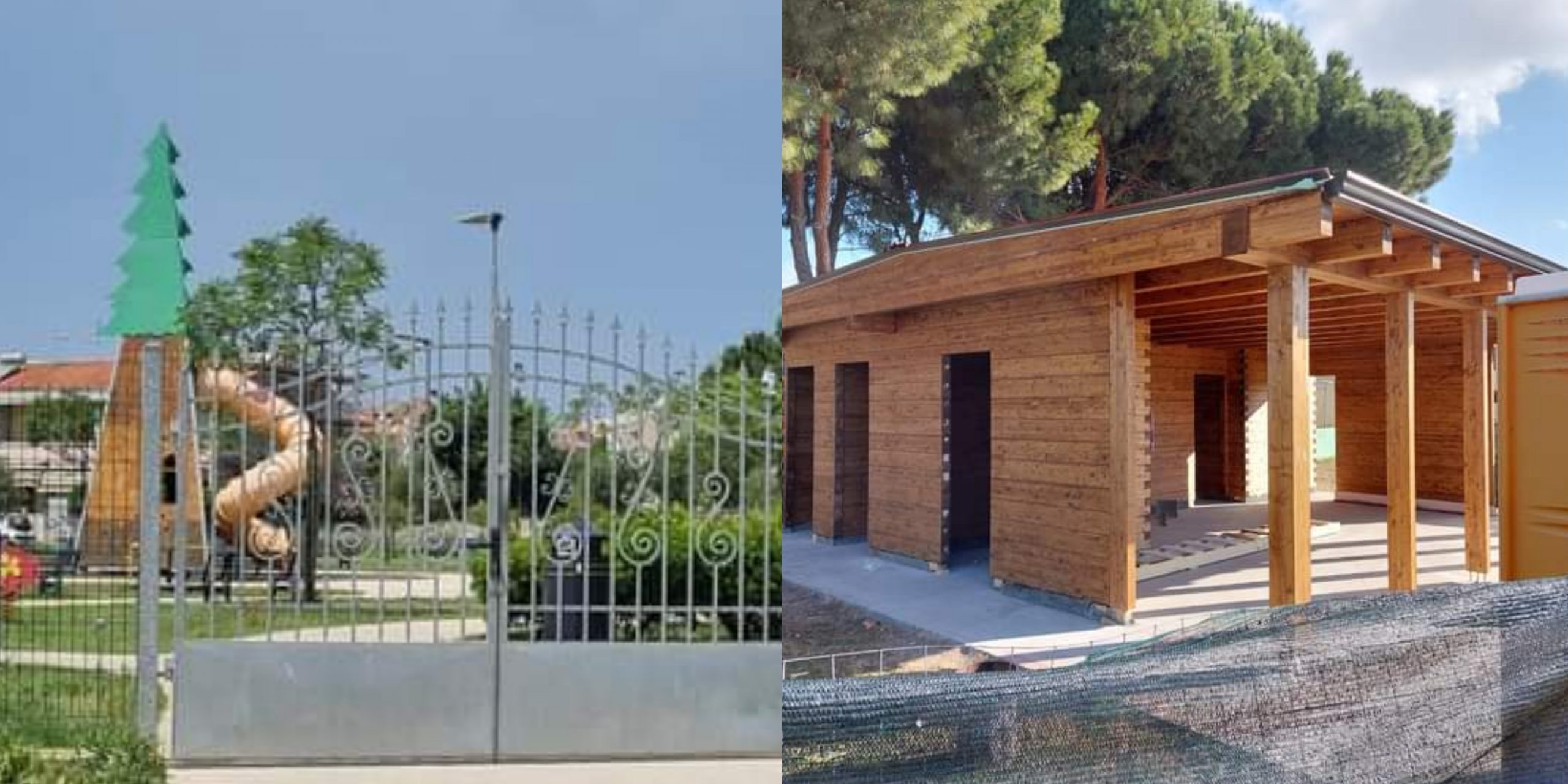 Monserrato, un chiosco ristoro al Parco Magico