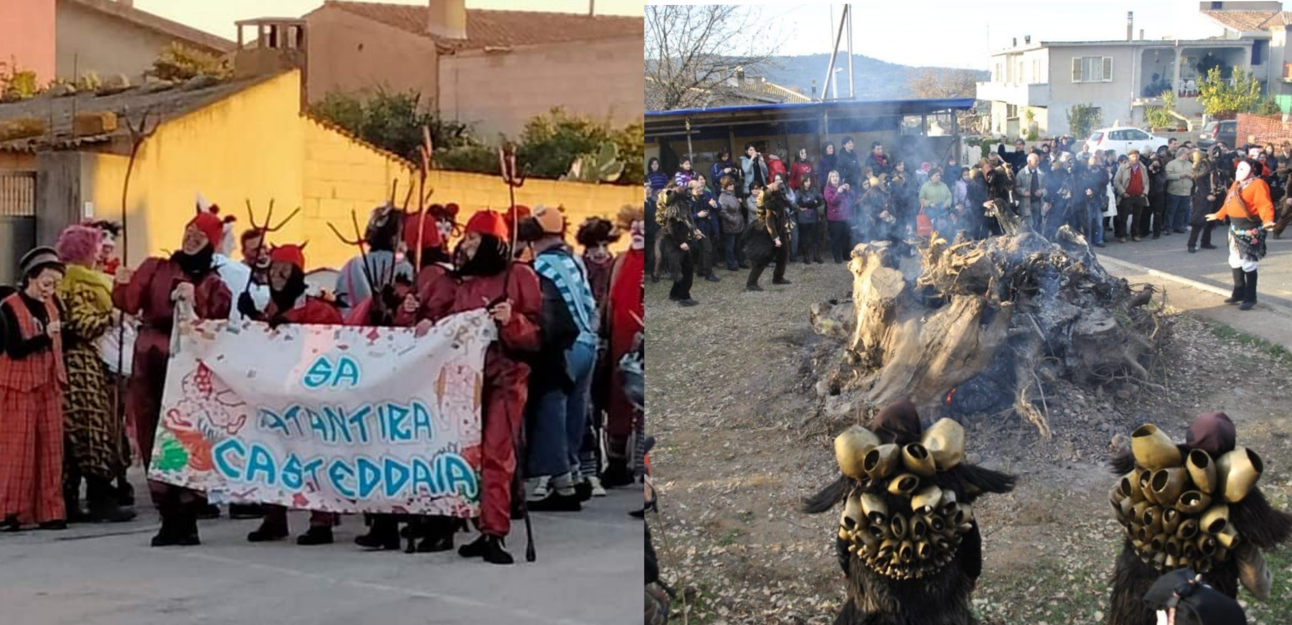 Mamuthones, Issohadores e Ratantira Casteddaia protagonisti dell’ultimo giorno di Carnevale a Monserrato