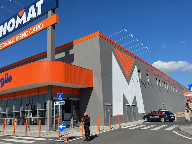 Tecnomat, ancora un furto ad Assemini: denunciato il furbetto che rubava le bobine di cavo elettrico