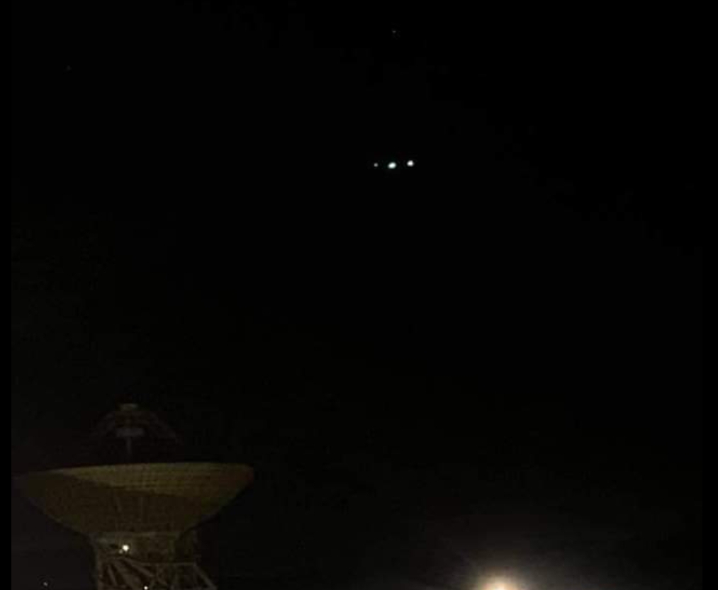 Luci misteriose sopra il radiotelescopio di San Basilio: “Potevano essere degli Ufo?”