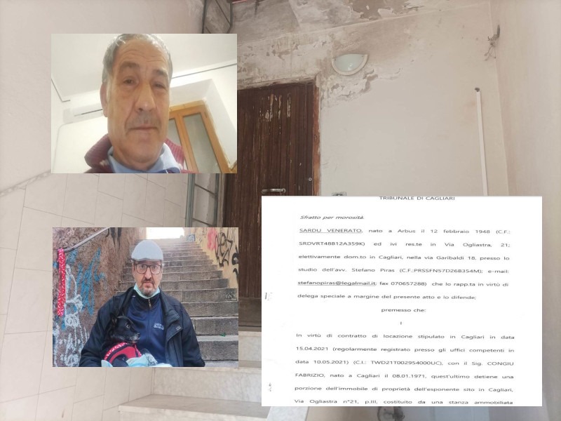 Cagliari, Venerato Sardu ammazzato con numerosi colpi alla testa: l’omicida era stato sfrattato