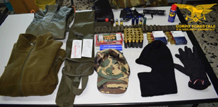 A caccia di cinghiali nell’oasi protetta di Domusnovas, nei guai un bracconiere: in fuga gli altri 3 complici