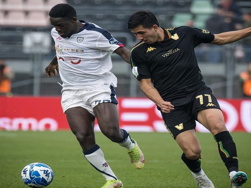 Venezia-Cagliari 0-0, il Cagliari domina ma non segna: clamoroso errore di Prelec nel finale