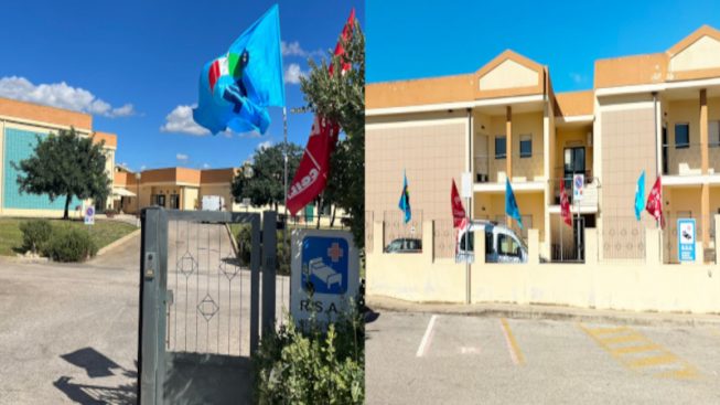 I soldi puntuali? Un miraggio, protestano i dipendenti delle Rsa di Capoterra e Selargius: “Ridateci la dignità”