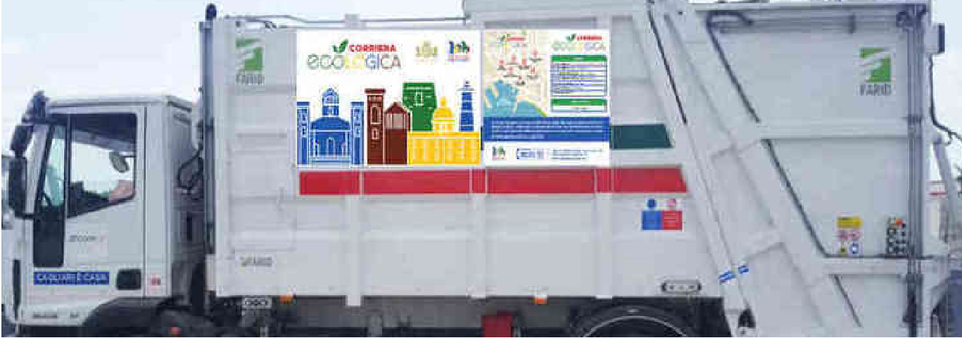 Cagliari, lotta alle discariche in via Roma, piazza Yenne e nel Corso: arriva la corriera ecologica